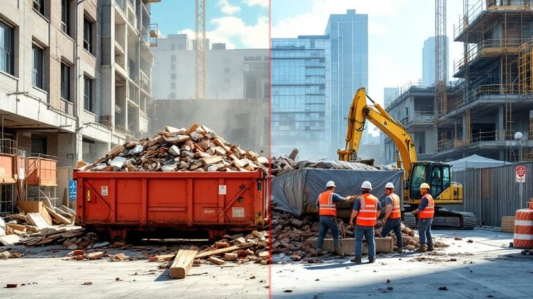demolition waste disposal methods