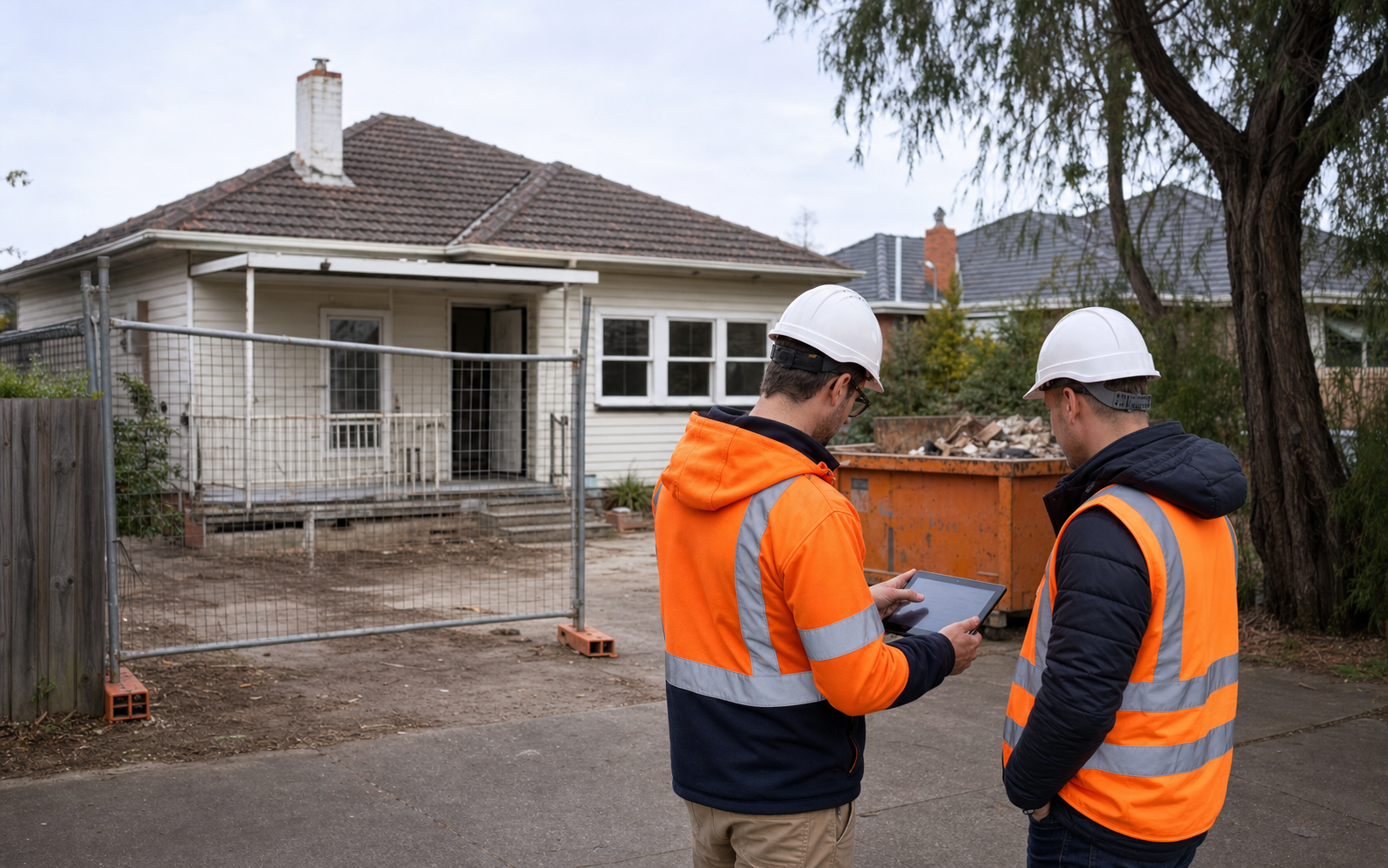 Residential demolition planning in Melbourne